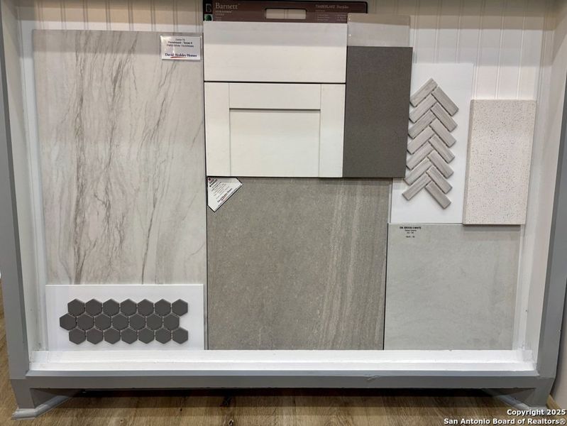 Sample of building materials used in homes in Briggs Ranch – Signature Legacy Series, San Antonio (Image 5).