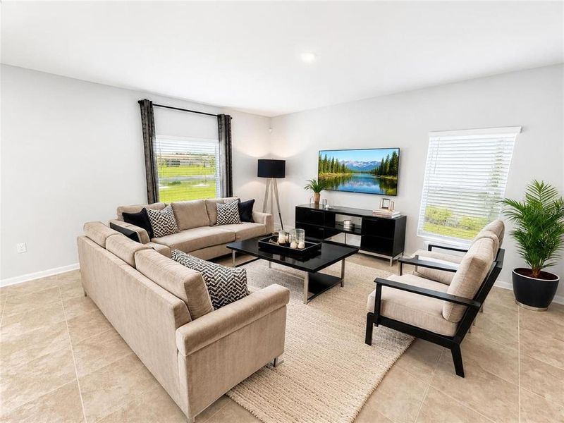 Furnished interior view inside a new home in , Kissimmee (Image 7).
