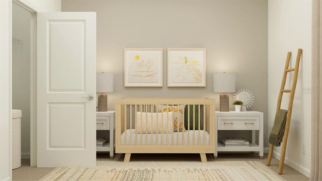 Furnished interior view inside a new home in Rivington, Debary (Image 12).