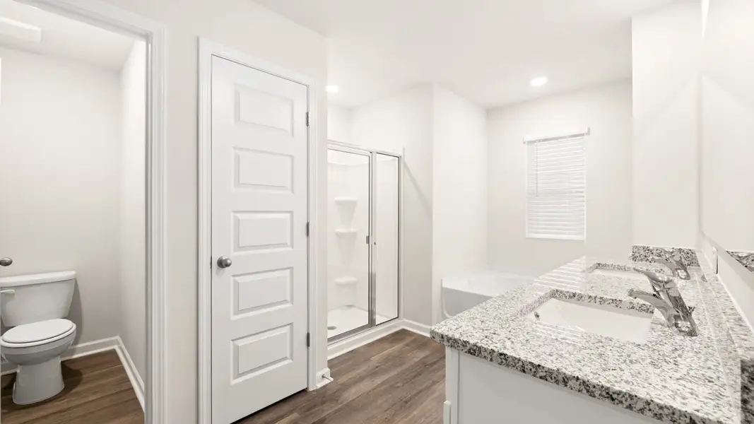 Furnished interior view inside a new home in Southwind Village, Evans (Image 9).