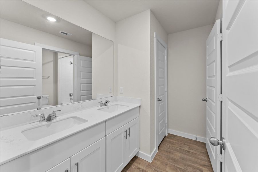 Furnished interior view inside a new home in Hartland Ranch, Lockhart (Image 11).