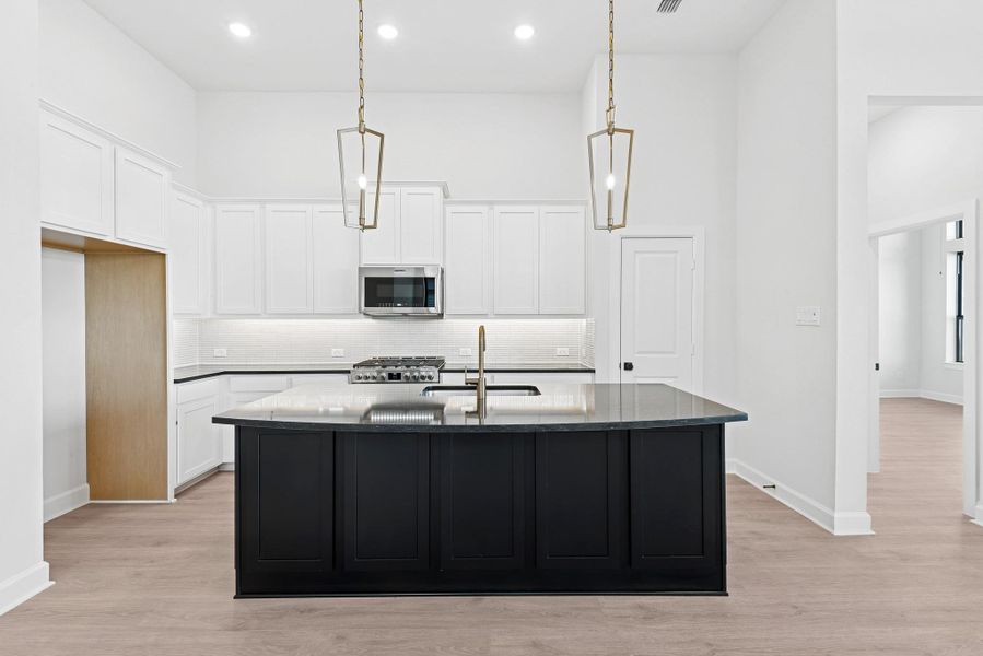 Furnished interior view inside a new home in Pomona 45' Homesites, Manvel (Image 11). Furnished interior view inside a new home in Pomona 45' Homesites, Manvel (Image 11).