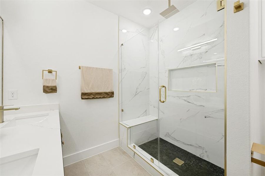 Furnished interior view inside a new home in , Fort Worth (Image 15).