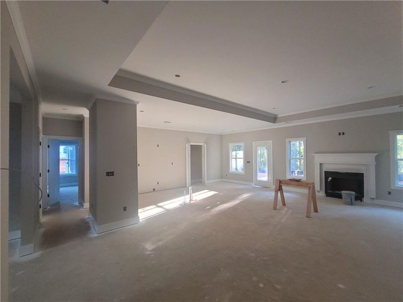 In-progress construction of a new home in , Dallas, GA (Image 4).