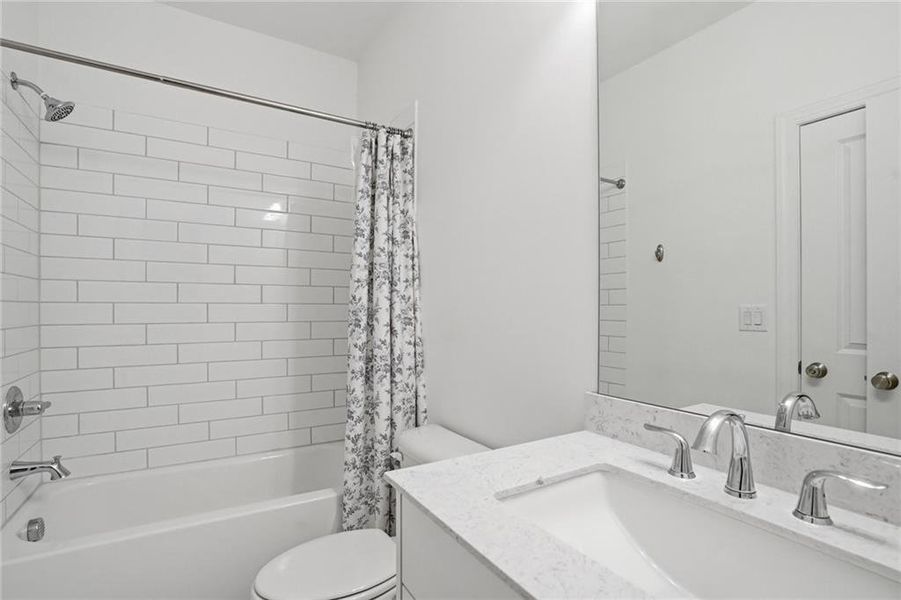 Furnished interior view inside a new home in , Cumming (Image 10).