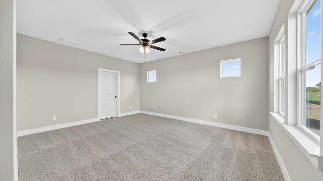 Spacious, unfurnished interior of a new home in McClure Farms, Columbia (Image 24). Spacious, unfurnished interior of a new home in McClure Farms, Columbia (Image 24).