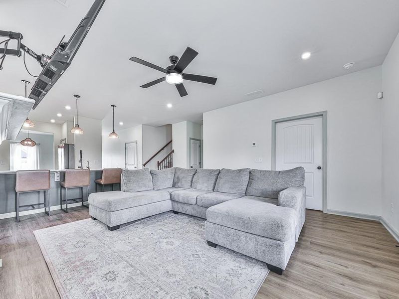 Furnished interior view inside a new home in , Cartersville (Image 5).