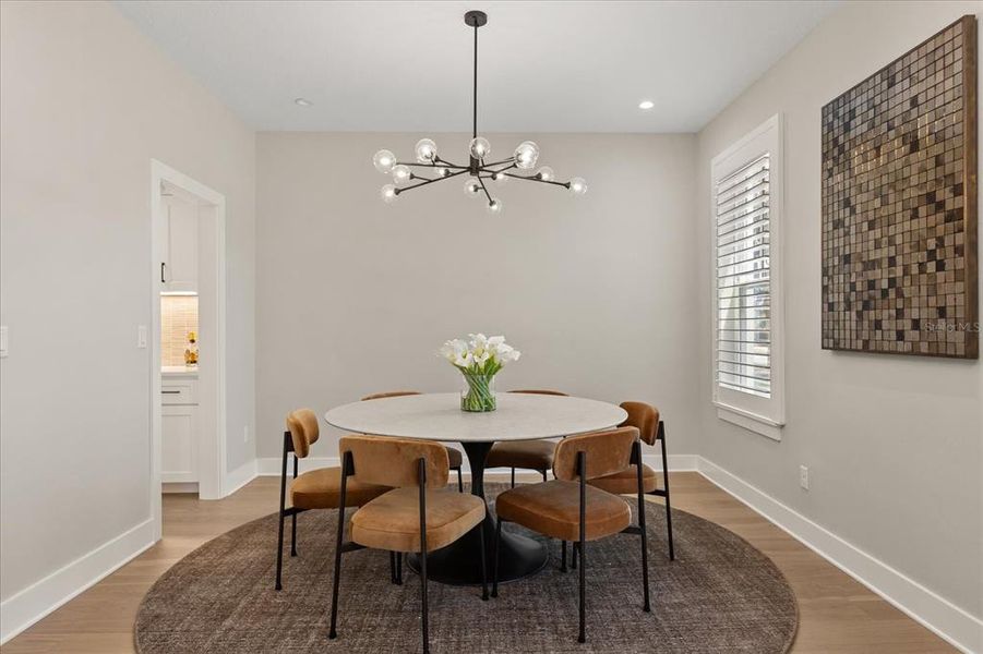 Furnished interior view inside a new home in , Winter Park (Image 32).