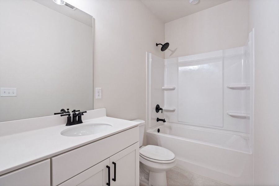 Representative furnished interior of a home built from the The Glenwood D by Davidson Homes LLC in Kelly Preserve, Loganville (Image 11).