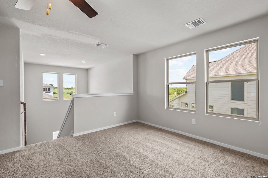 Spacious, unfurnished interior of a new home in The Parklands, Schertz (Image 22). Spacious, unfurnished interior of a new home in The Parklands, Schertz (Image 22).