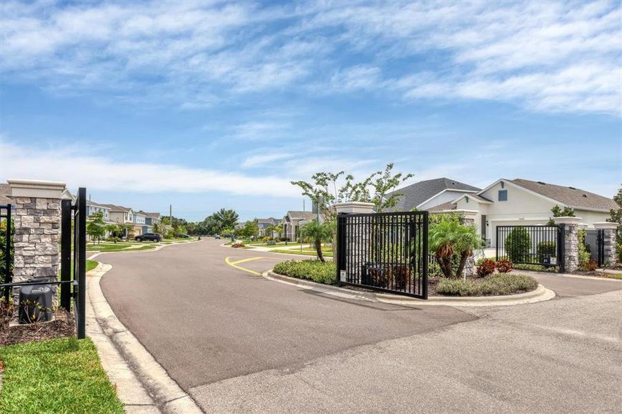 Gated Community with Front and Back Gates