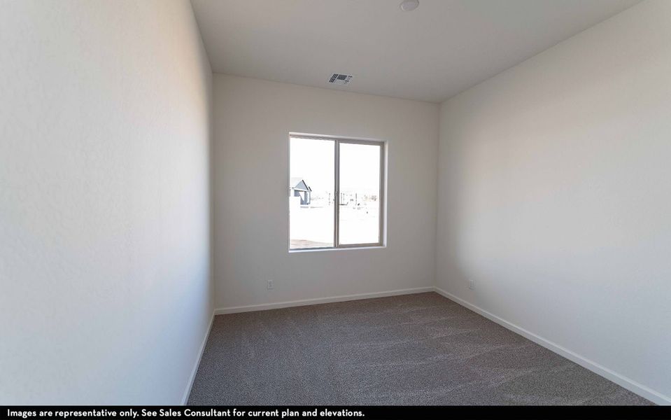 Representative unfurnished interior of a home built from the The Meadow by CastleRock Communities in Heritage Pointe, Chino Valley (Image 9). Representative unfurnished interior of a home built from the The Meadow by CastleRock Communities in Heritage Pointe, Chino Valley (Image 9).