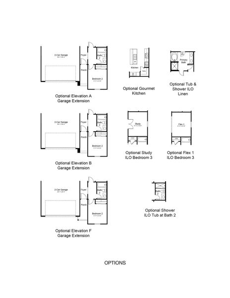 2D floor plan layout of this home in Combs Ranch, San Tan Valley, AZ (Image 4). 2D floor plan layout of this home in Combs Ranch, San Tan Valley, AZ (Image 4).