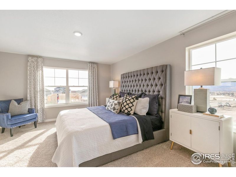 Furnished interior view inside a new home in Westgate, Greeley (Image 21).