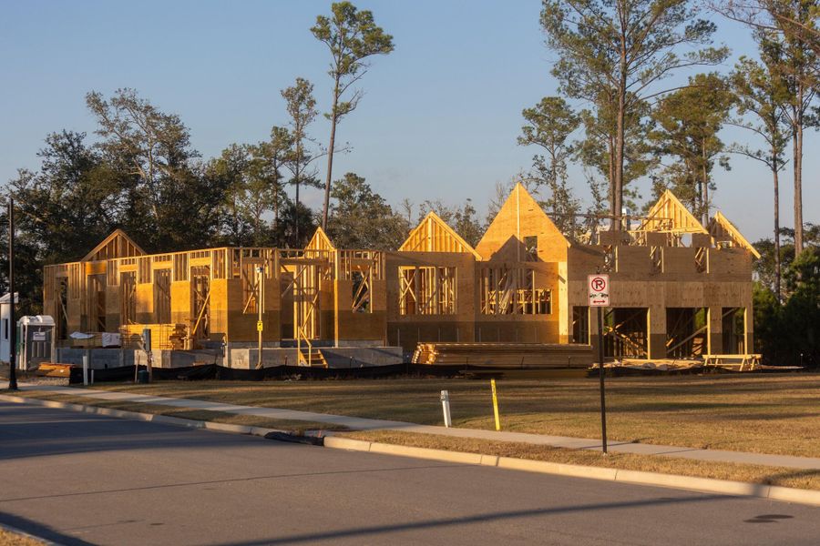 In-progress construction of a new home in , Charleston, SC (Image 44).