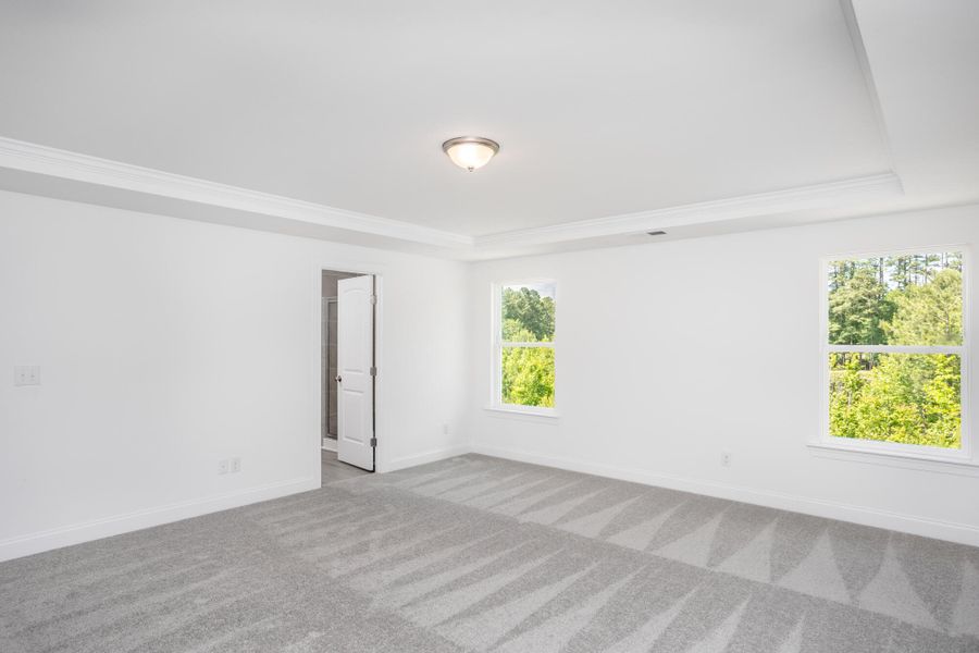 Spacious, unfurnished interior of a new home in Cedar Ridge, Angier (Image 16). Spacious, unfurnished interior of a new home in Cedar Ridge, Angier (Image 16).