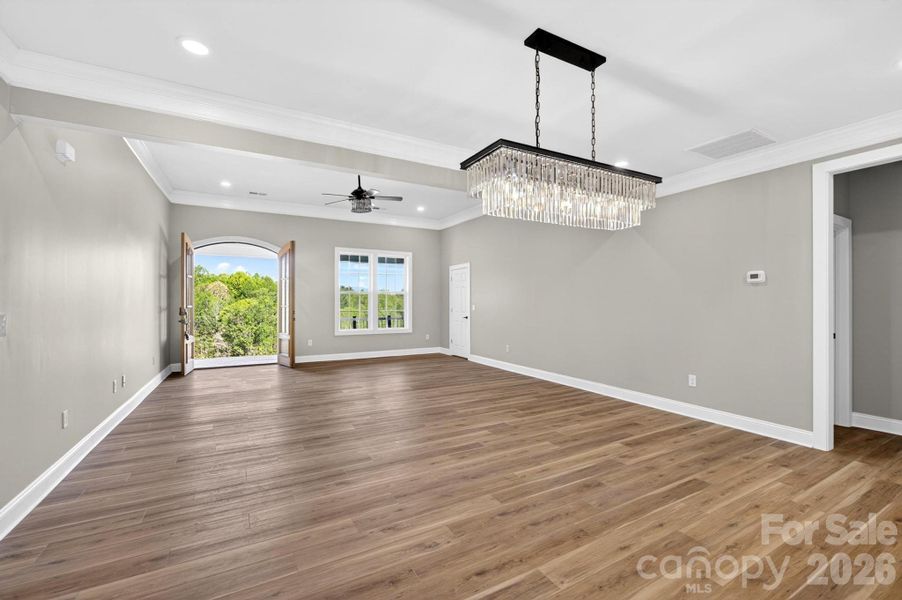 Spacious, unfurnished interior of a new home in , Lenoir (Image 41).