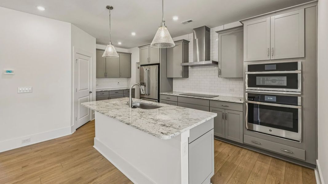 The Connect by DRB Elevate in Brook Run, Fort Mill SC - Kitchen