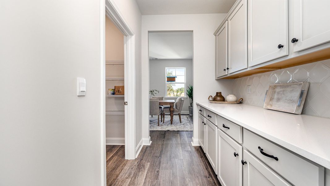 Furnished interior view inside a new home in Auberon Woods, Conway (Image 7).