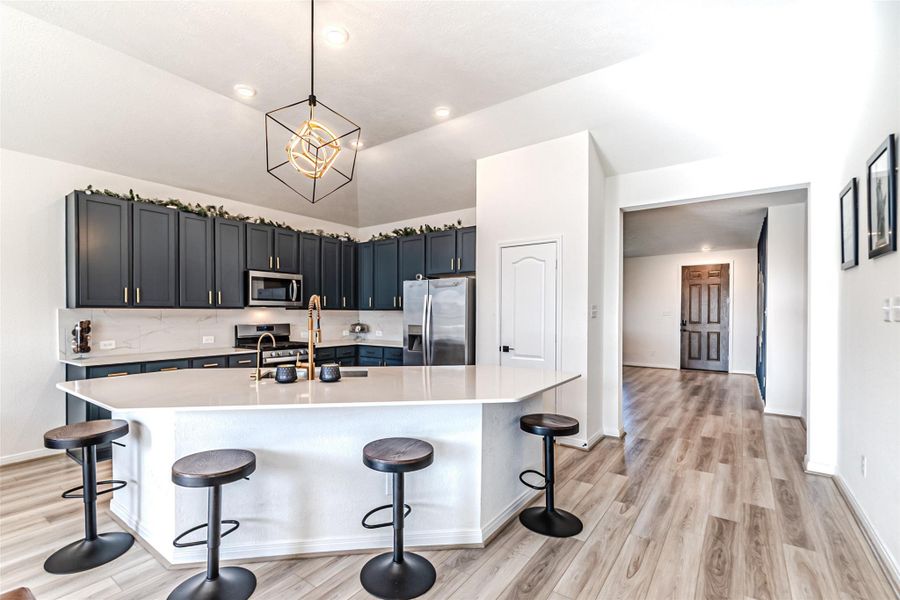 Furnished interior view inside a new home in , Cypress (Image 27). Furnished interior view inside a new home in , Cypress (Image 27).