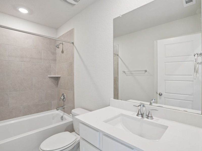 Furnished interior view inside a new home in Arcadia Ridge - Classic Series, San Antonio (Image 10).