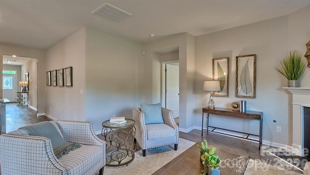 Furnished interior view inside a new home in Clark Creek Landing, Lincolnton (Image 17).