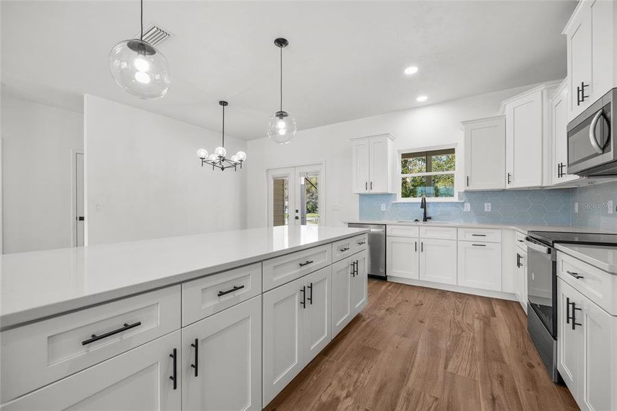Furnished interior view inside a new home in , Bronson (Image 14).
