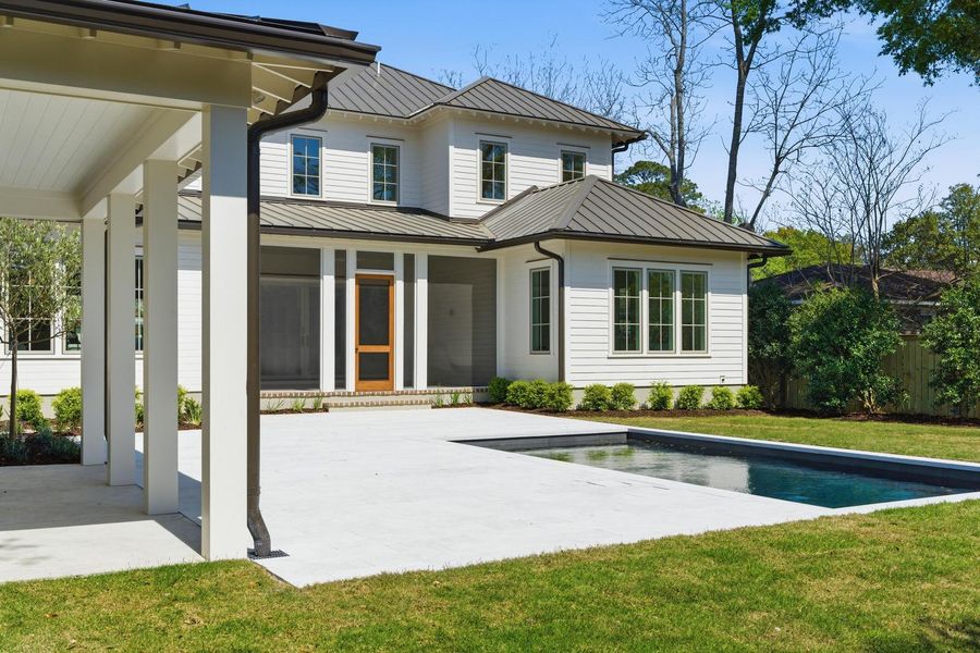 Exterior details and patio area of a home in , Mount Pleasant (Image 40).