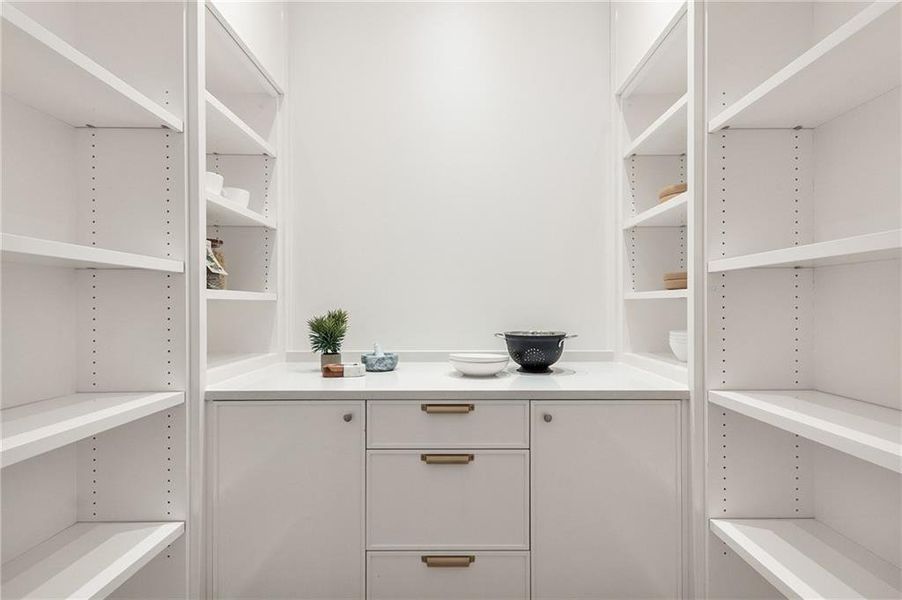 Furnished interior view inside a new home in , Atlanta (Image 14).