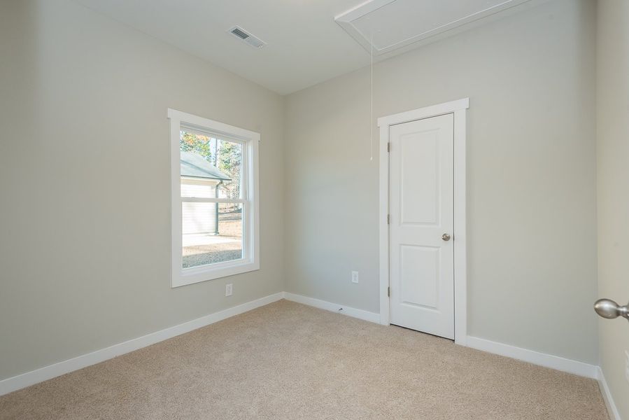 Representative unfurnished interior of a home built from the Grayson B by Foundation Home Builders LLC in Ambergate II, Rocky Mount (Image 18).