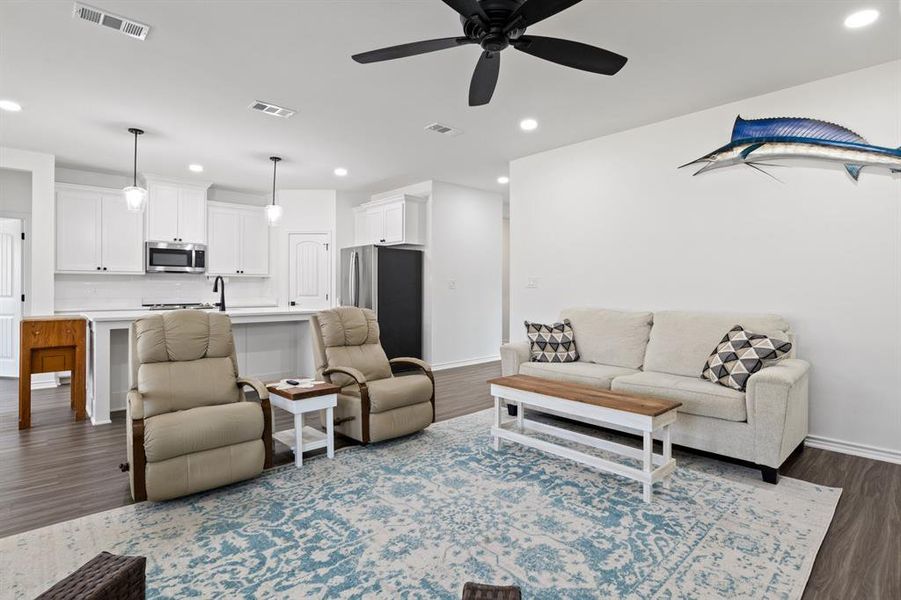 Furnished interior view inside a new home in , Mount Pleasant (Image 11).