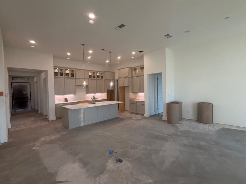 In-progress construction of a new home in Leander Estates, Leander, TX (Image 10).