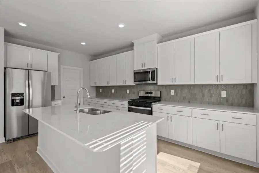 Furnished interior view inside a new home in Cedar Shoals - Signature Collection, Piedmont (Image 5).