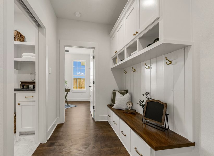 Representative furnished interior of a home built from the The Grayson by Reece Homes in Stella Ranch, Bryan (Image 14).