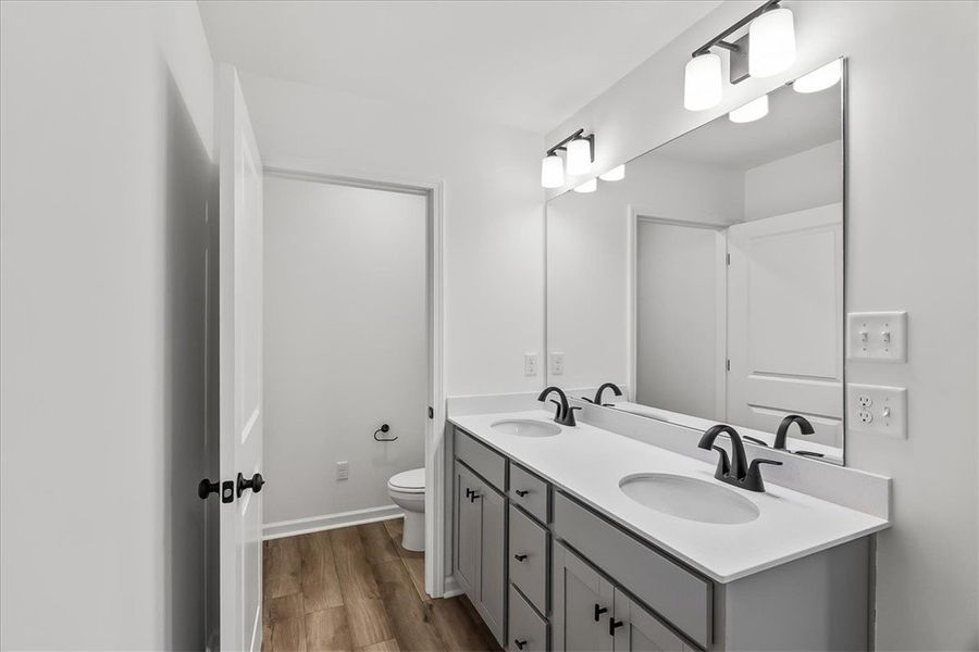 Furnished interior view inside a new home in Meece Townhomes, Easley (Image 6). Furnished interior view inside a new home in Meece Townhomes, Easley (Image 6).