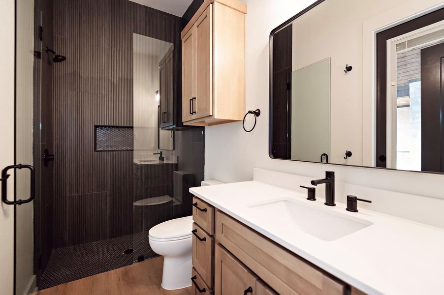 Furnished interior view inside a new home in , Salado (Image 3). Furnished interior view inside a new home in , Salado (Image 3).