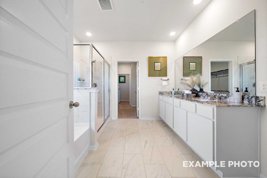 Representative furnished interior of a home built from the The Tierra A by Davidson Homes LLC in Enclave at Newport, Crosby (Image 11).
