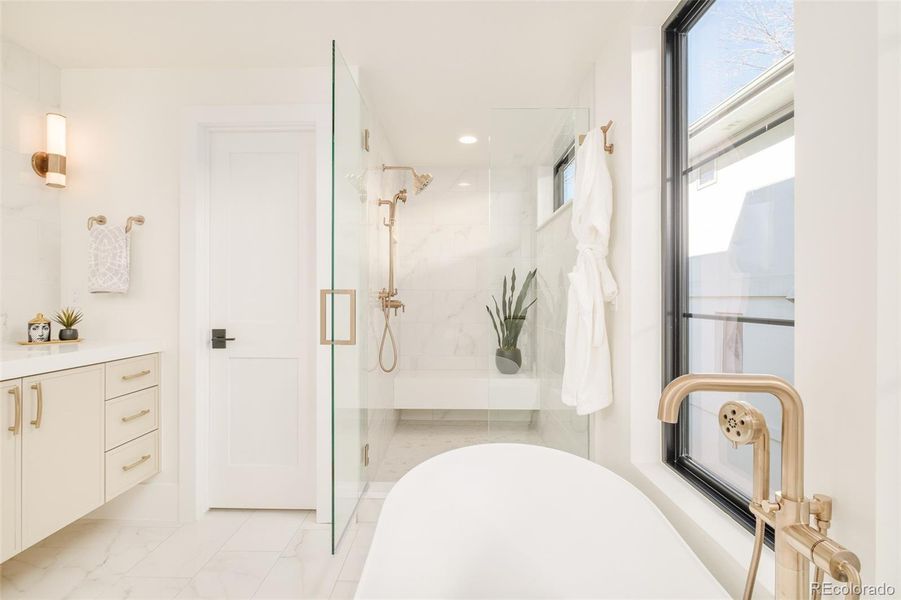 Furnished interior view inside a new home in , Denver (Image 19). Furnished interior view inside a new home in , Denver (Image 19).