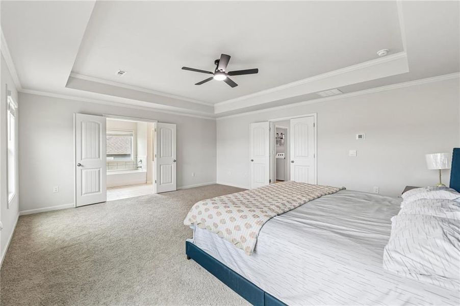 Furnished interior view inside a new home in , Cumming (Image 28).