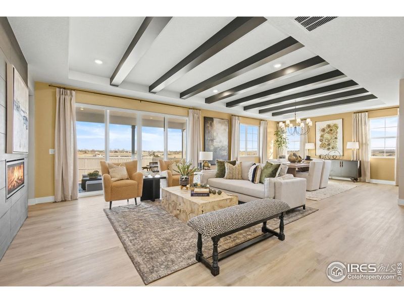 Great Room & Dining Room