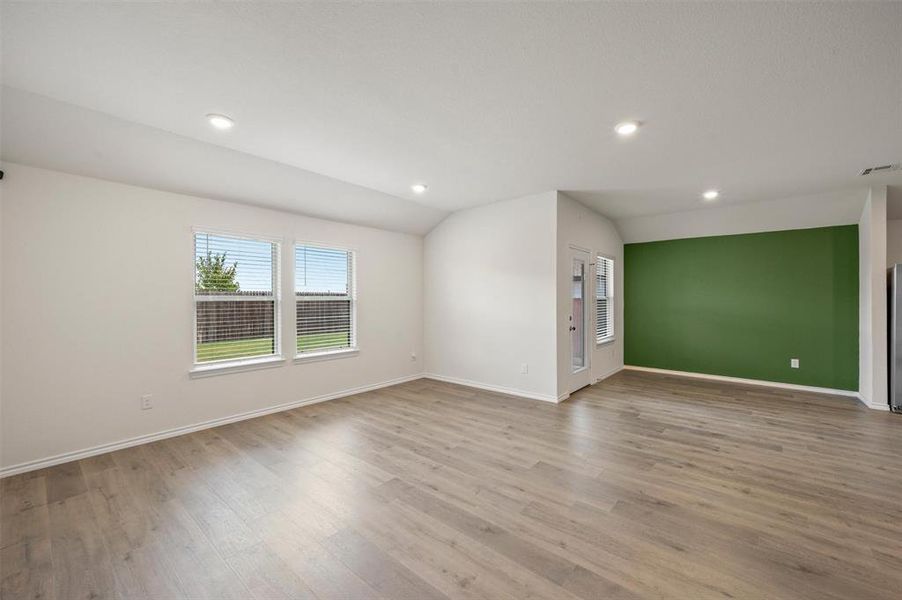 Spacious, unfurnished interior of a new home in Windrose, Pilot Point (Image 32). Spacious, unfurnished interior of a new home in Windrose, Pilot Point (Image 32).