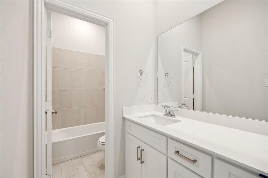 Furnished interior view inside a new home in Sicily, Princeton (Image 4).