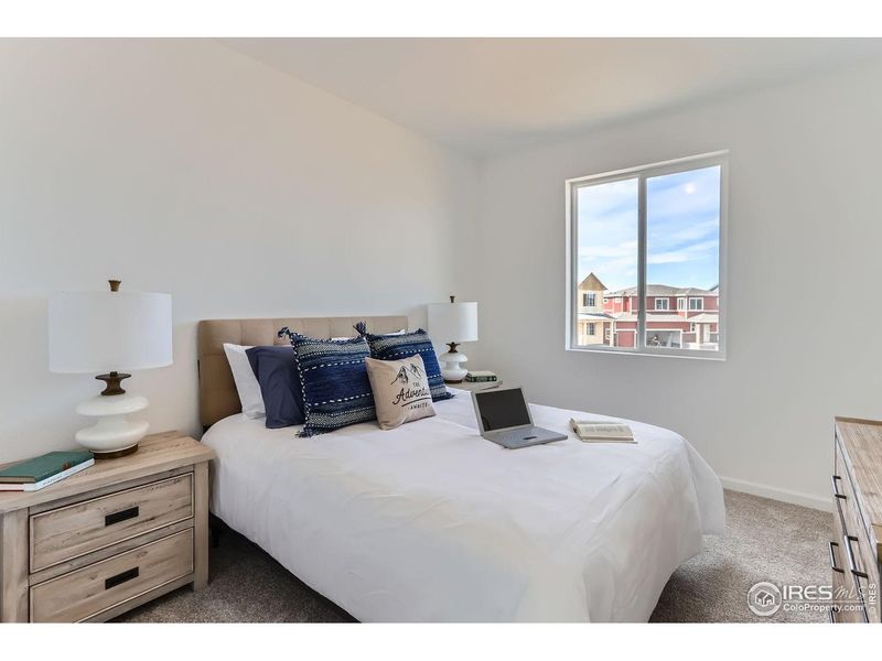 Furnished interior view inside a new home in Country Club Reserve, Fort Collins (Image 12). Furnished interior view inside a new home in Country Club Reserve, Fort Collins (Image 12).