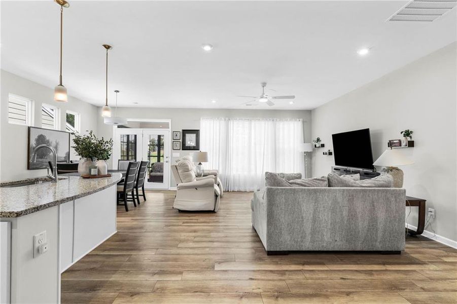 Furnished interior view inside a new home in Laurel Farms, Dallas (Image 32).