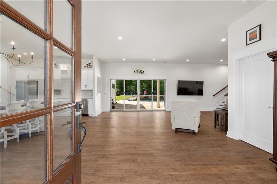 Furnished interior view inside a new home in , Resaca (Image 9).