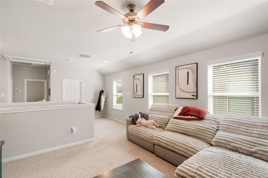 Furnished interior view inside a new home in , Conroe (Image 8). Furnished interior view inside a new home in , Conroe (Image 8).