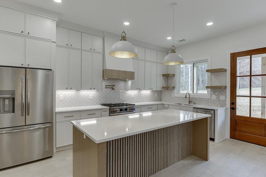 Furnished interior view inside a new home in , Flowery Branch (Image 13).