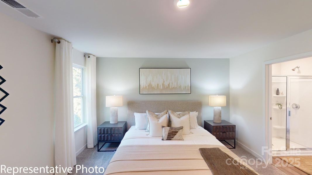 Furnished interior view inside a new home in Woodhaven at Chester, Chester (Image 16).