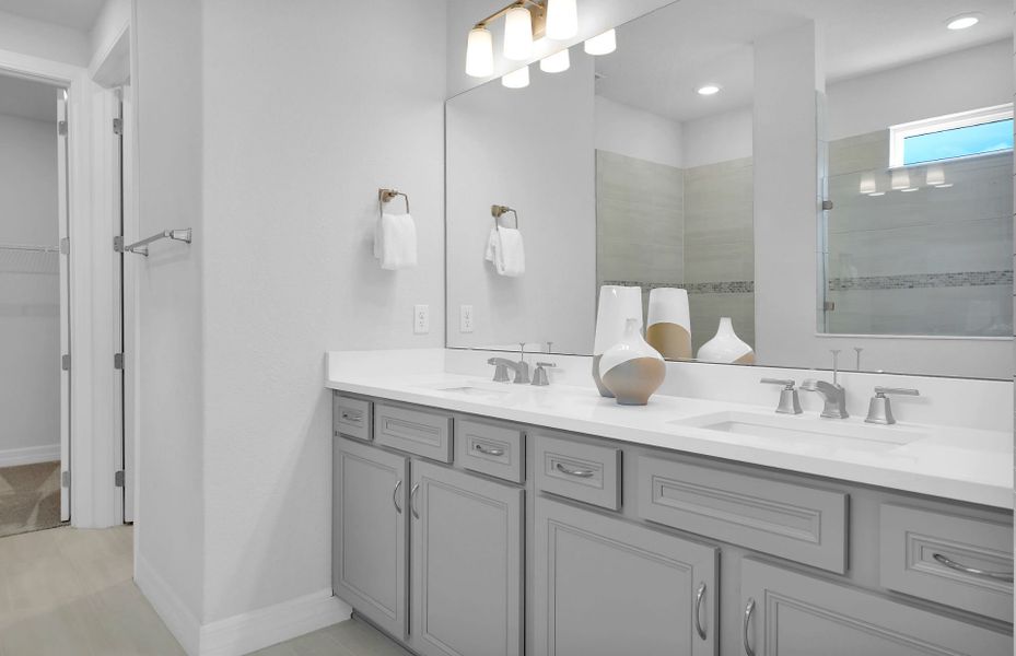 Furnished interior view inside a new home in Waterways, Richmond Hill (Image 18).