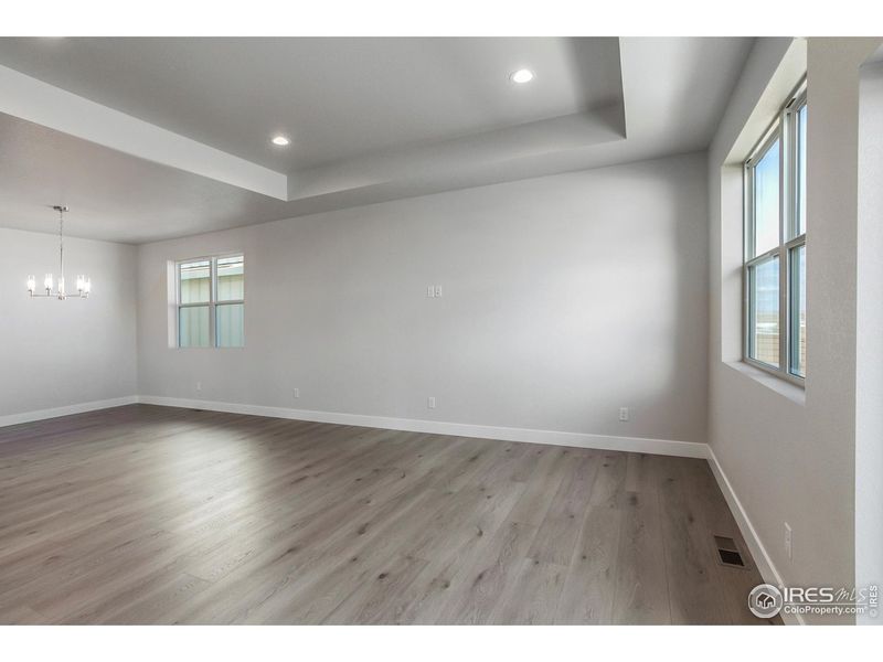 Spacious, unfurnished interior of a new home in Wilson Commons, Loveland (Image 26). Spacious, unfurnished interior of a new home in Wilson Commons, Loveland (Image 26).